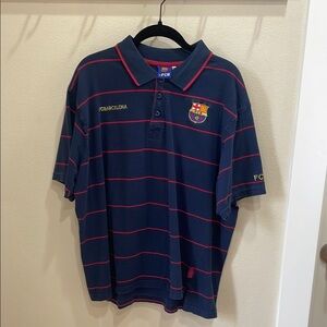 FC Barcelona Navy Polo Shirt